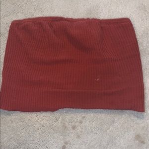 Pacsun tube top red